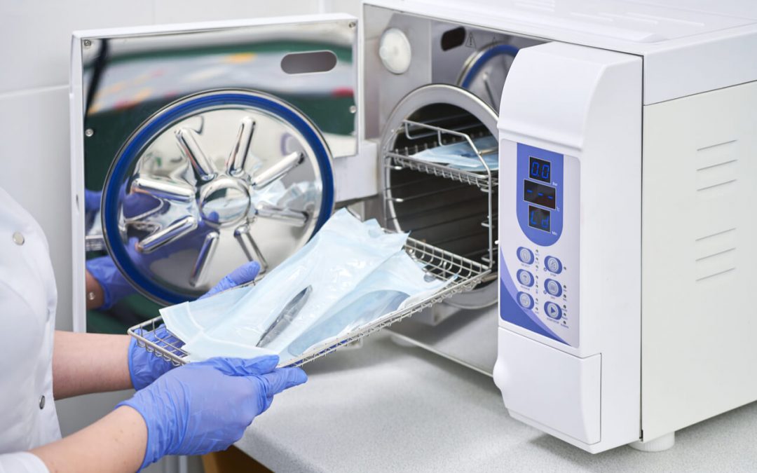 Proper sterilization of instruments in a clinic